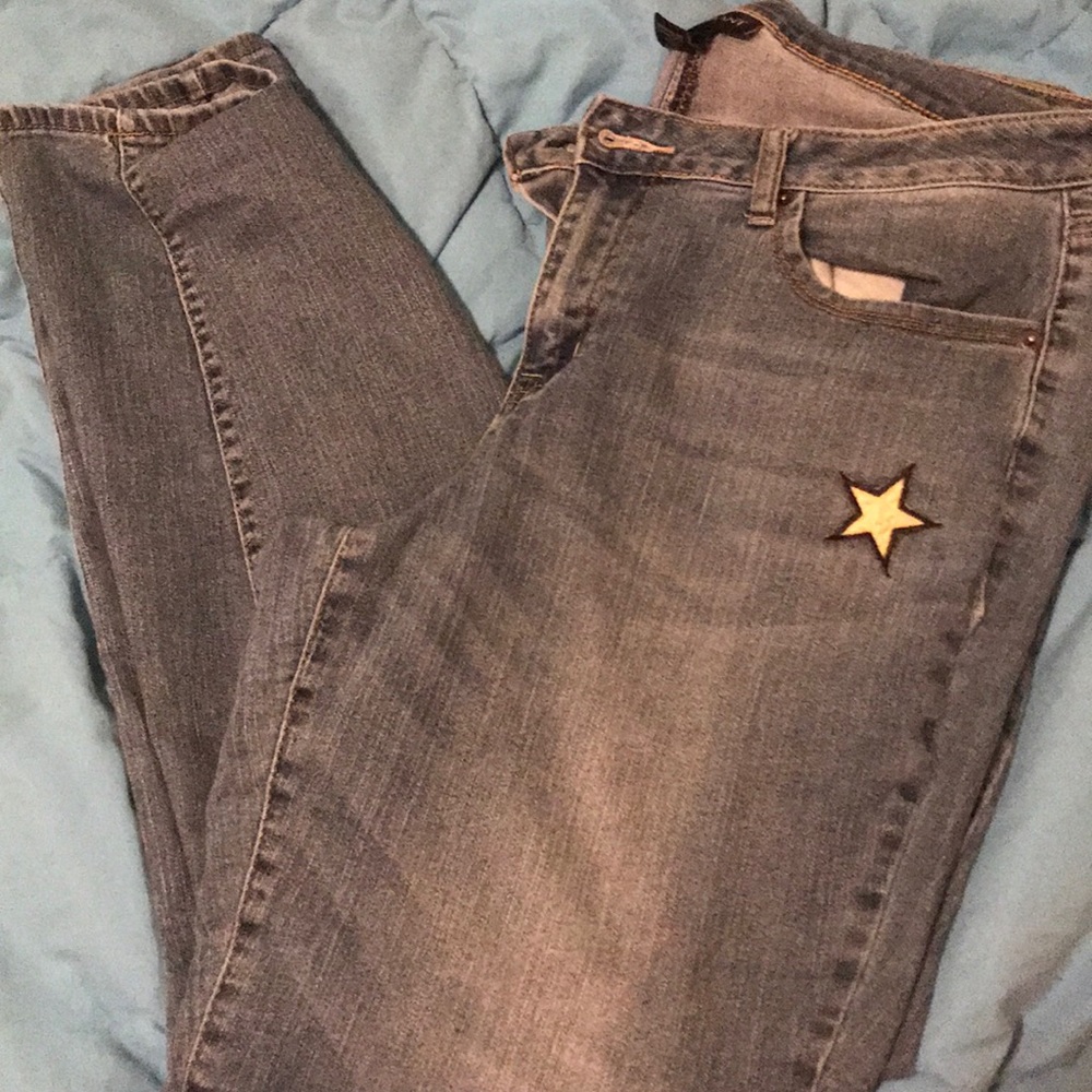 Lane Bryant light wash denim SZ 16